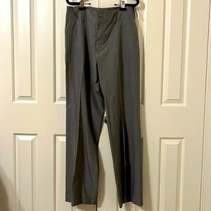 Banana Republic grey Harrison silk pants